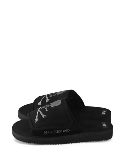 Мужские шлепанцы Mastermind World x Suicoke, черные