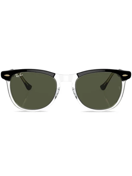 Унисекс круглые очки Ray-Ban Eagle Eye, черные