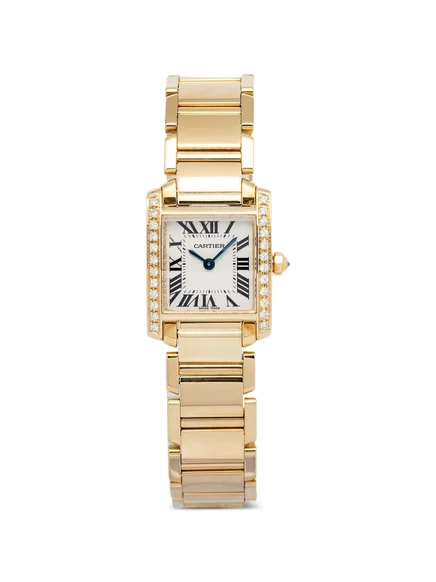 Женские часы Cartier Tank Française 25 мм, 18K золото
