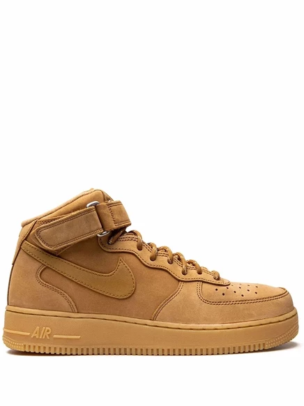 Унисекс кроссовки Nike Air Force 1 Mid 07 Flax, коричневые