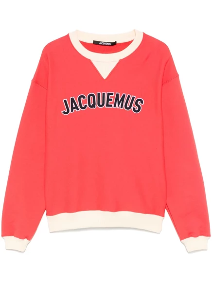 Бейсбольная толстовка Jacquemus Le Sweatshirt  red