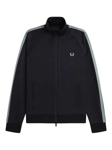 Мужская спортивная куртка Fred Perry реглан, черная
