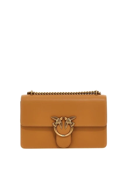 Сумка PINKO Love One Simply через плечо brown