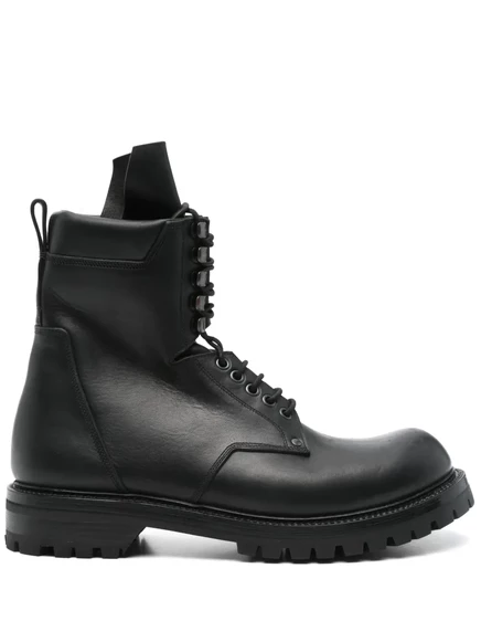 Армейские ботинки Rick Owens black
