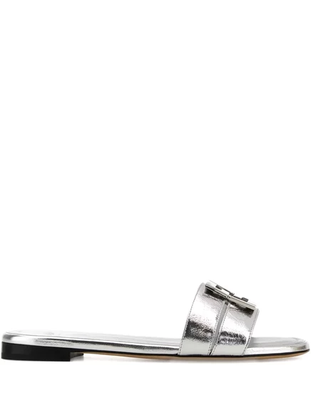Босоножки-горки из багета FENDI silver
