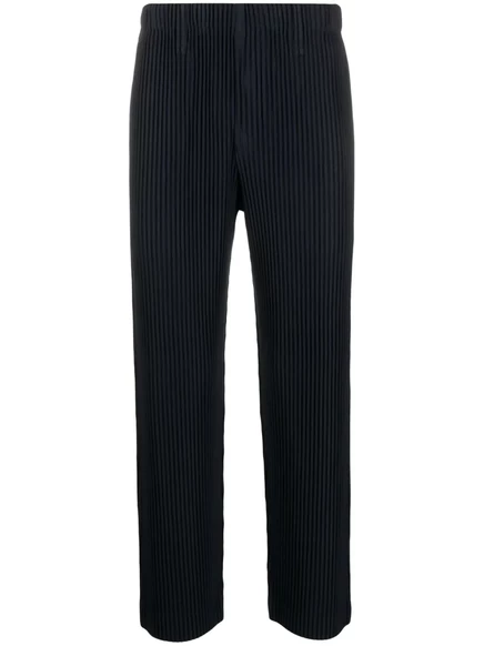 Брюки прямого кроя Homme Plissé Issey Miyake MC September plissé blue