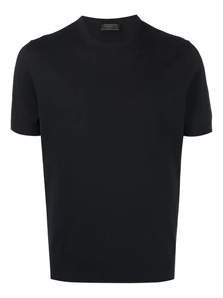 Футболка с круглым вырезом от Prada black