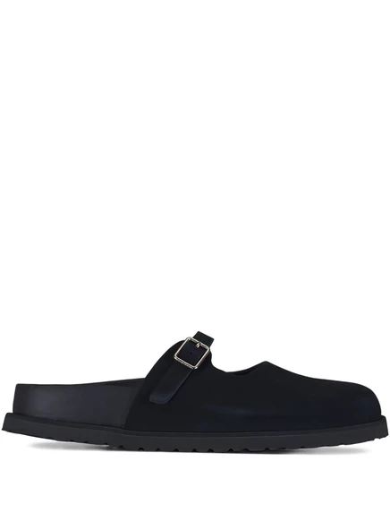 Женские мюли Birkenstock 1774 Maria замшевые, черные