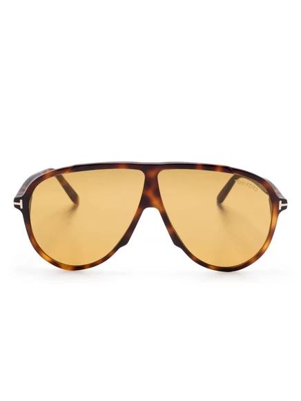 Солнцезащитные очки TOM FORD Eyewear 1211, коричневые