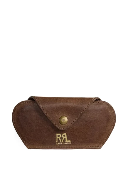 Мужской футляр Ralph Lauren RRL кожаный, коричневый