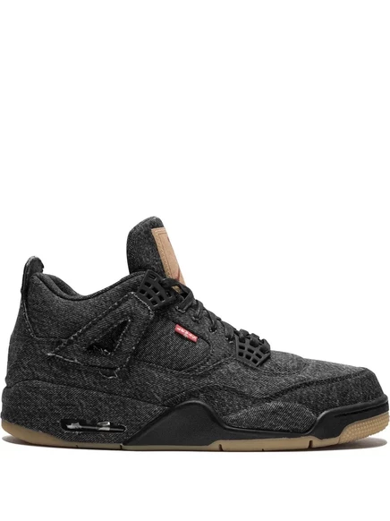 Унисекс кроссовки Jordan x Levi’s Air Jordan 4, черные
