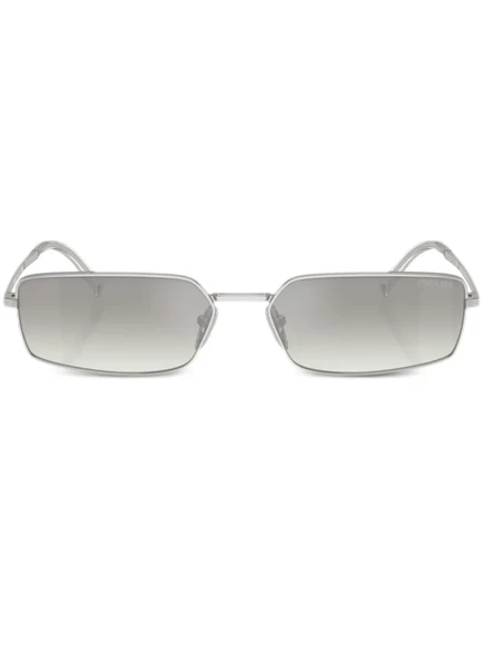 Очки Prada Eyewear Прямоугольные солнцезащитные очки Prada PR A60S silver