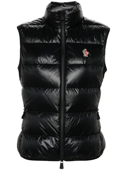Жилет-нашивка с логотипом Moncler Grenoble black