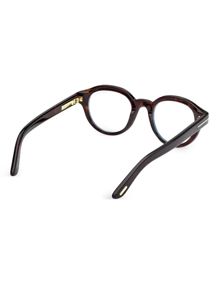Унисекс очки TOM FORD Eyewear круглые ацетатные, коричневые