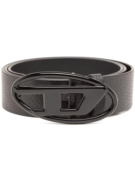 Ремень с пряжкой и логотипом Diesel B-1dr black