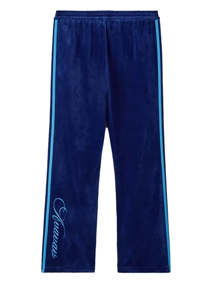 Унисекс спортивные брюки Adidas Velvet, темно-синие