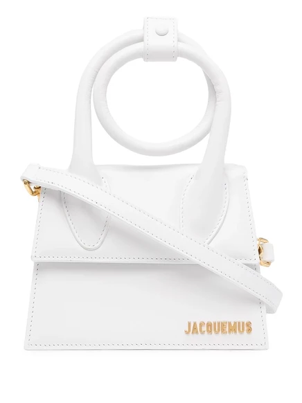 Женская сумка-тоут Jacquemus Le Chiquito Noeud, белая