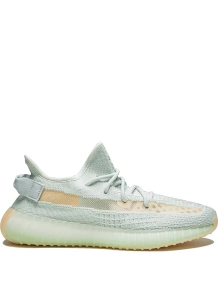 Унисекс кроссовки Adidas Yeezy 350 V2 Hyper Space, голубые