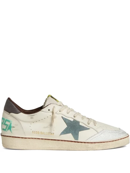 Мужские кеды Golden Goose Ball Star, молочные