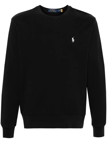 Хлопковая толстовка Polo Ralph Lauren Polo-пони black