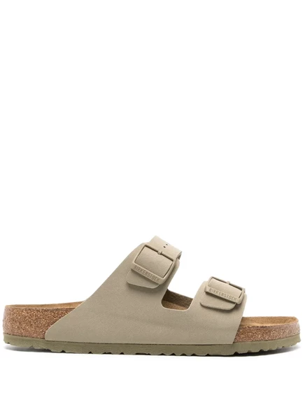 Мужские сандалии Birkenstock Arizona кожаные, хаки