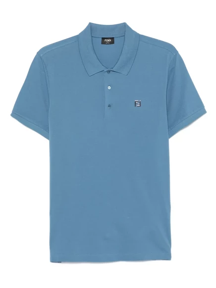Мужское поло Fendi Air Force, синее