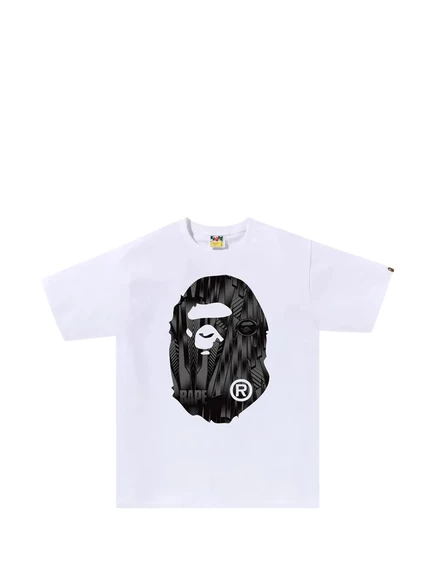 Футболка BATHING APE® Speed-Racer с большой головой обезьяны для купания