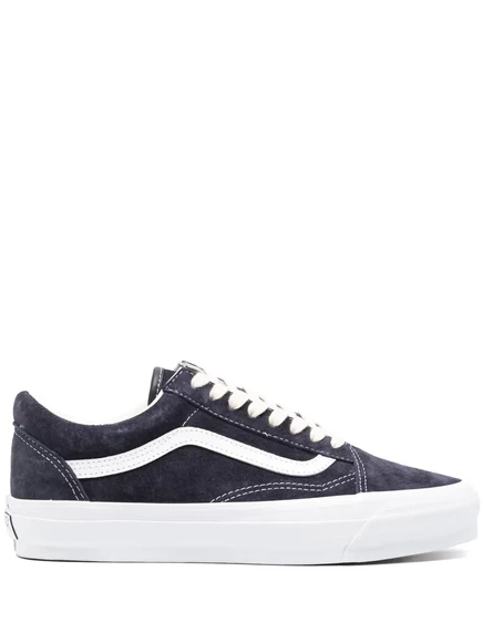 Мужские кеды Vans Old Skool 36 LX замшевые, синие