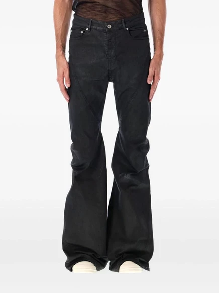Мужские джинсы Rick Owens DRKSHDW многокарманные, черные