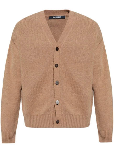 Мужской кардиган Jacquemus, коричневый