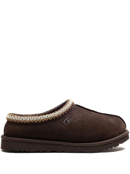 Тапочки для мальчиков UGG Kids Tasman II замшевые, коричневые