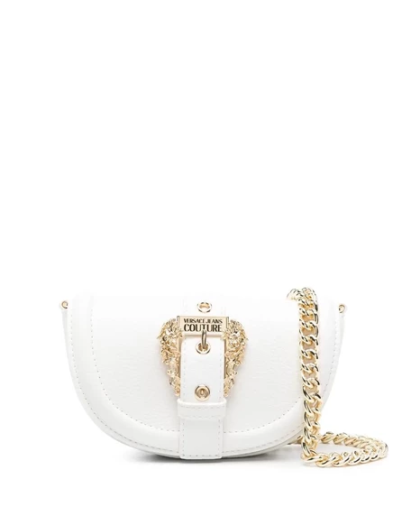 Женская сумка Versace Jeans Couture с пряжкой, белая