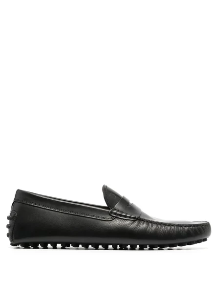 Мужские мокасины Tod's Gommino из телячьей кожи, черные