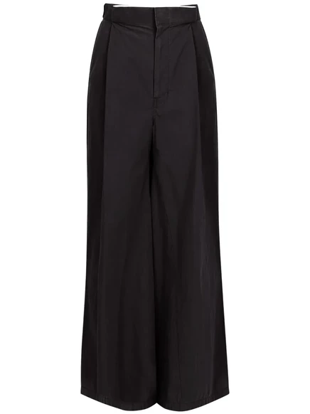 Женские брюки Maison Margiela Palazzo, черные