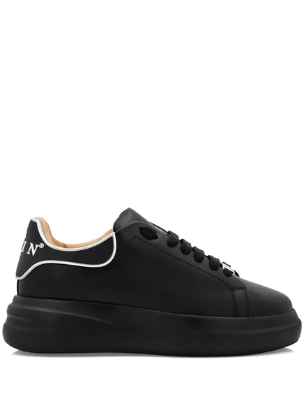 Кроссовки Philipp Plein Megastar с низким берцем black