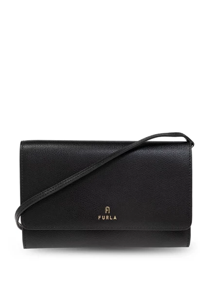 Женский клатч Furla Camelia кожаный, черный
