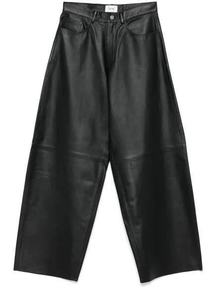 Женские брюки Haikure Bethany из кожи, черные