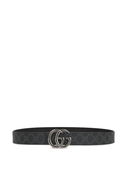 Мужской ремень Gucci Double G, черный