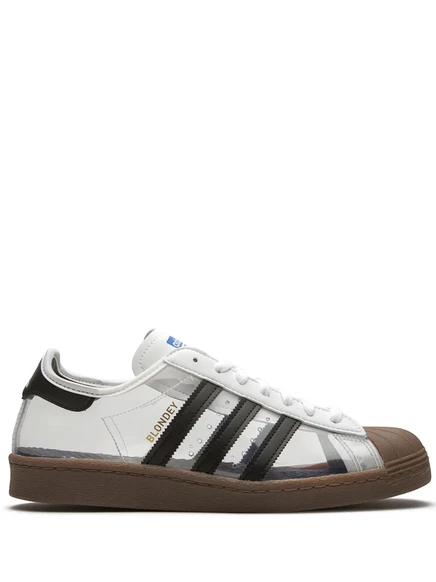 Унисекс кроссовки Adidas Superstar 80 x Blondey McCoy, белые