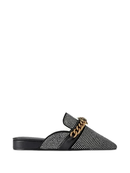 Женские мюли Kurt Geiger London Chelsea с цепью, черные