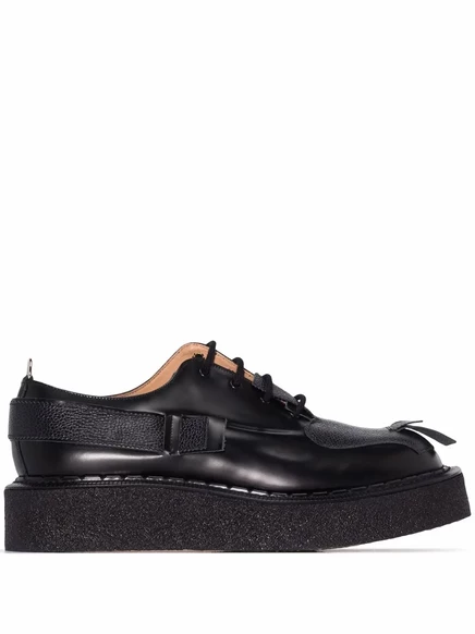 Мужские туфли Comme des Garons Homme Plus Ghillies, черные