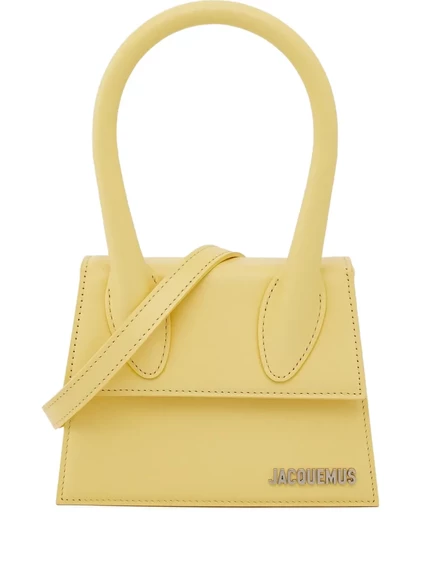 Сумка‑тоут Jacquemus Le Chiquito средняя, желтая