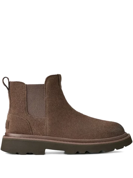 Мужские челси Ugg Lug с логотипом, коричневые