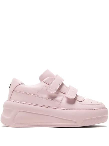 Унисекс кроссовки на платформе Acne Studios, розовые