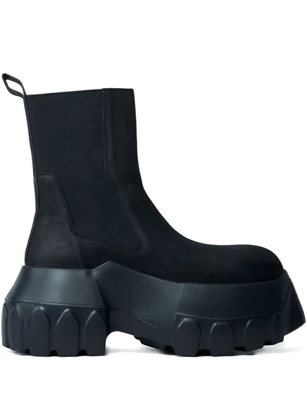 Мужские челси Rick Owens с резинками, чёрные