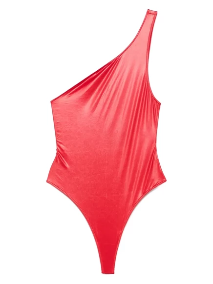 Женский асимметричный купальник Maison Close Splash, красный