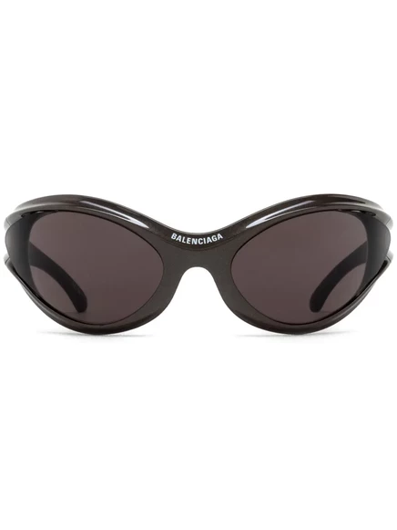 Солнцезащитные очки Balenciaga Eyewear Dynamo Wrap, серые