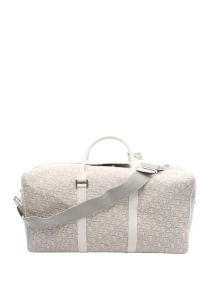 Дорожная сумка Christian Dior Lingot 50 из холста, коричневая
