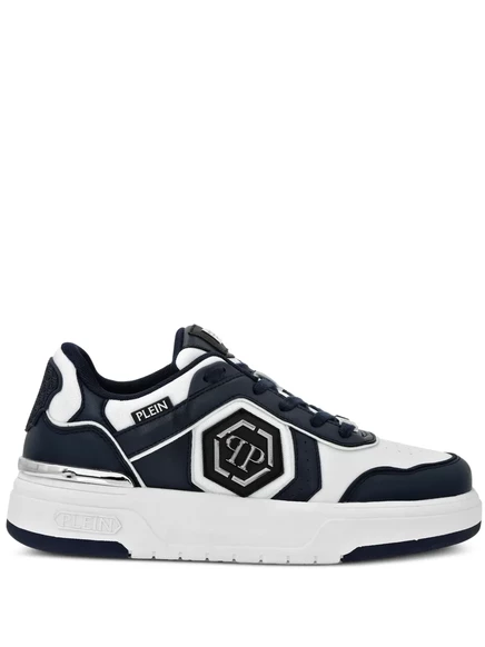 Кроссовки Philipp Plein SK8R Plein с низким берцем blue
