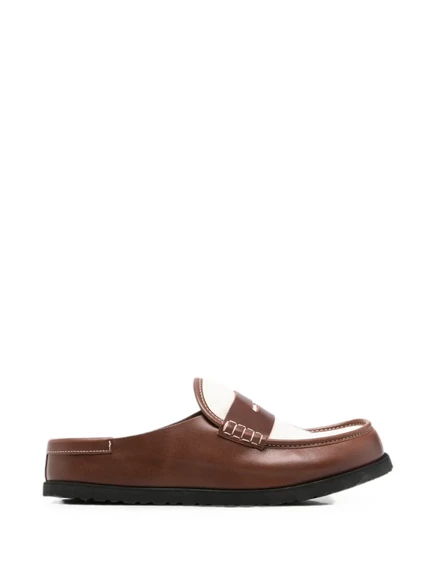 Мужские сабо Birkenstock 1774 Naples из ткани, коричневые